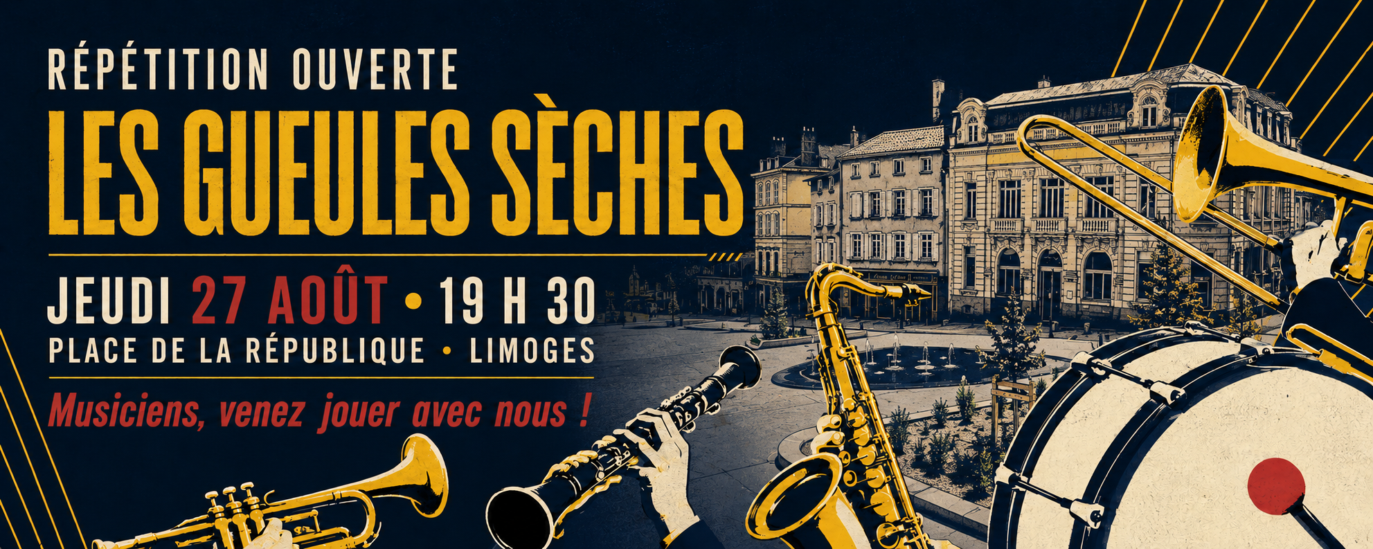 Répétition ouverte des Gueules Sèches